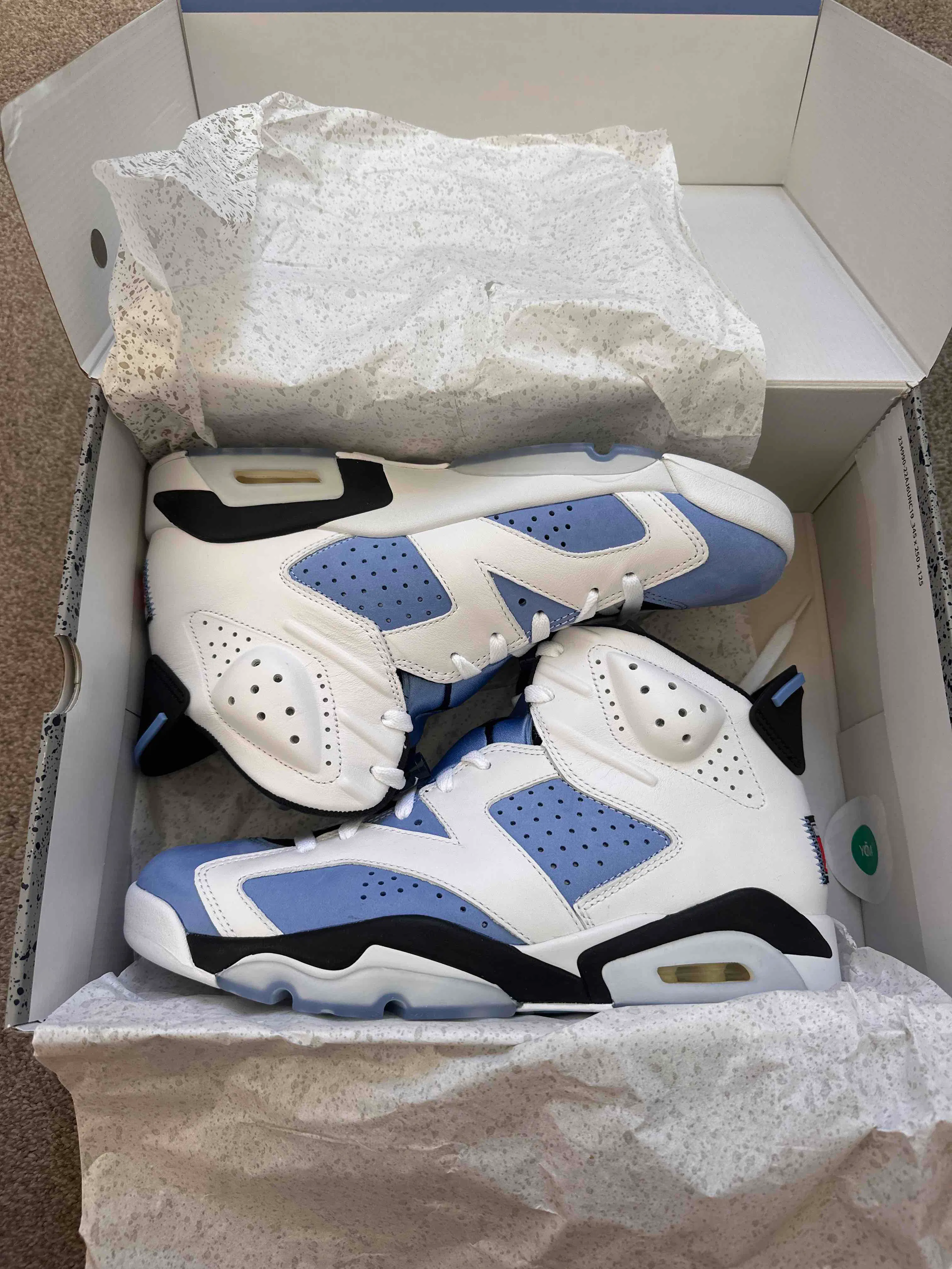 Air Jordan 6 Retro 'UNC Home' CT8529-410 Air Jordan 6 Retro 'UNC Home' CT8529-410